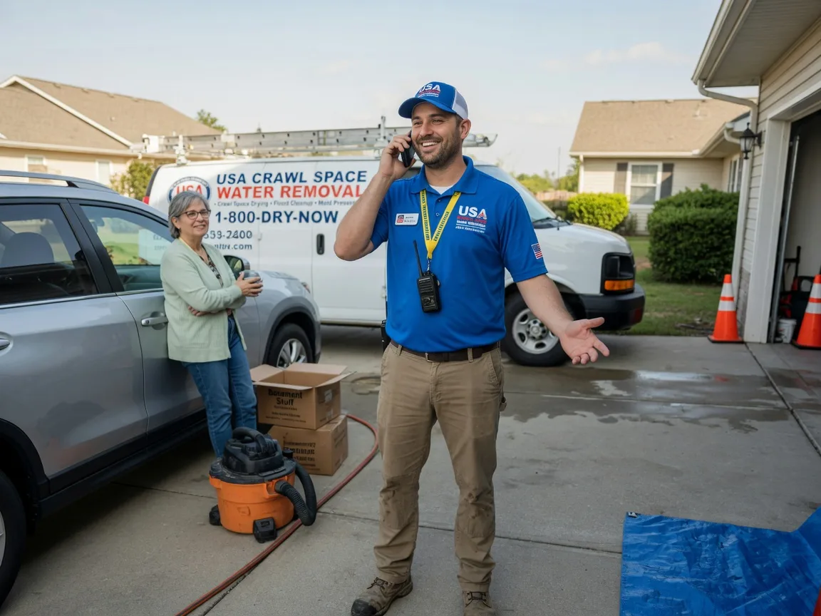 Crawl Space Water Removal Hardeeville, SC FAQs
